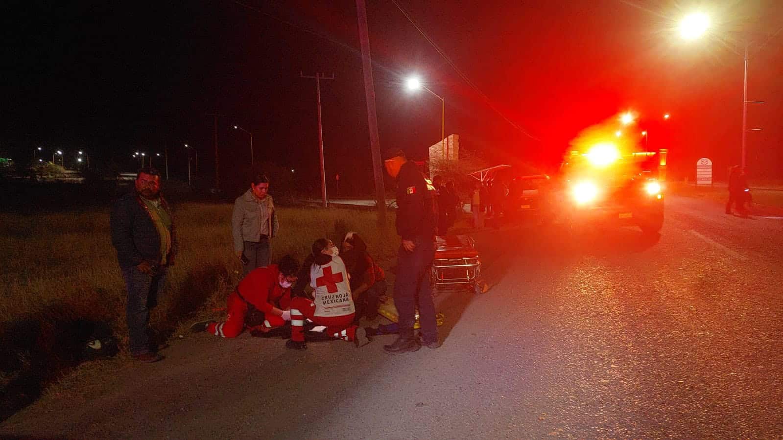 Motociclista Luis &Aacute;ngel N. resulta lesionado en Melchor M&uacute;zquiz