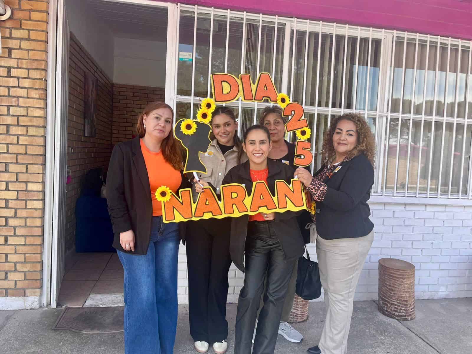 Cuatro Ci&eacute;negas realiza jornada del D&iacute;a Naranja para prevenir violencia de g&eacute;nero