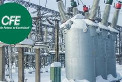 CFE alerta sobre posibles apagones en México por tormenta invernal