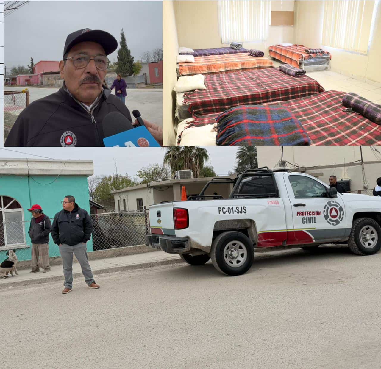 Nueva Rosita activa operativo especial ante fr&iacute;o extremo por frente fr&iacute;o No. 30