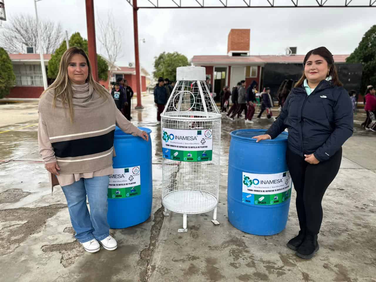 INAMESA impulsa la cultura del reciclaje desde las aulas en Piedras Negras