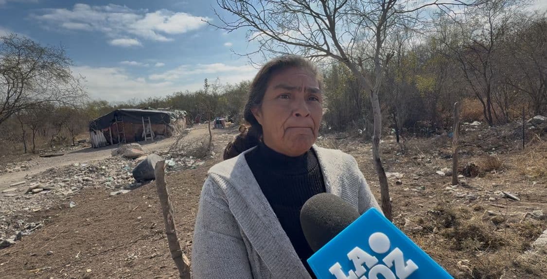 Ana Luisa Cadena enfrenta el fr&iacute;o en Melchor M&uacute;zquiz con dignidad