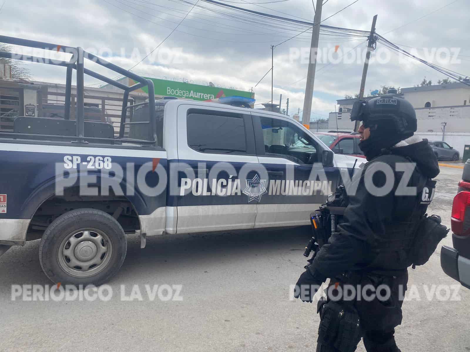 Intensa movilizaci&oacute;n policiaca en Monclova por hombre armado