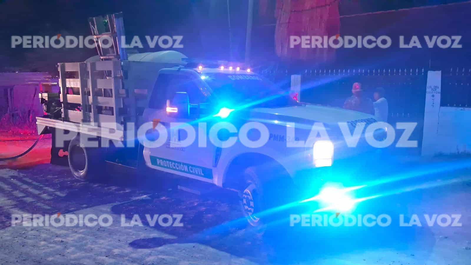 Incendio intencional en Monclova genera alarma en El Pueblo