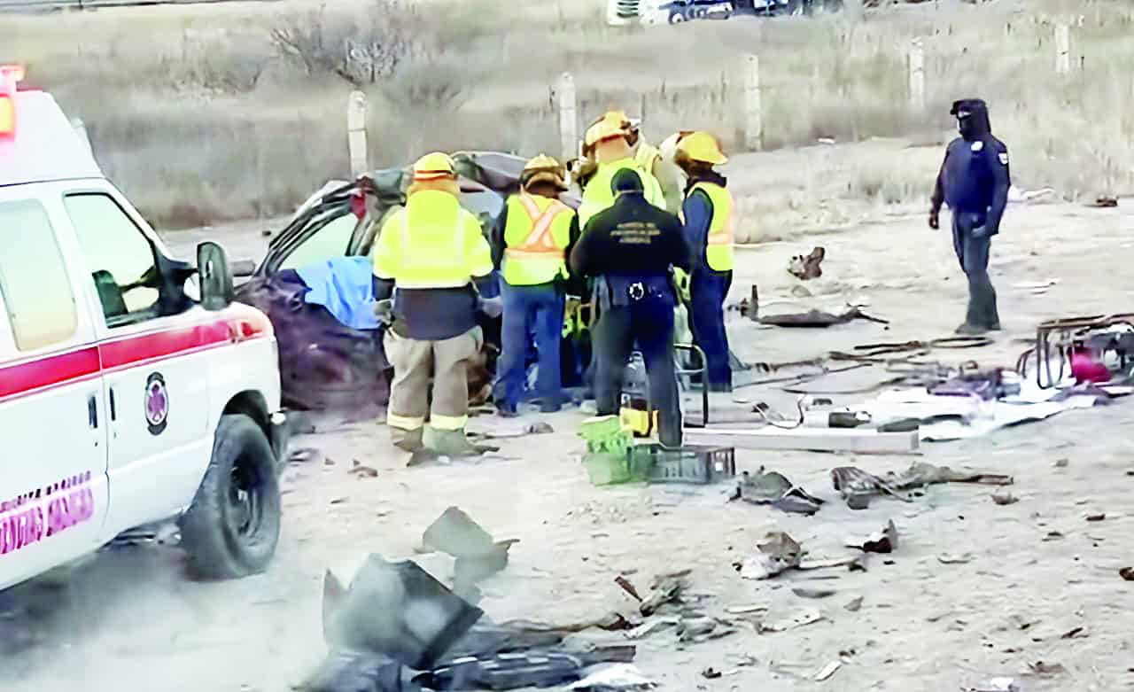 Tragedia en Saltillo: dos fallecidos en colisi&oacute;n vehicular