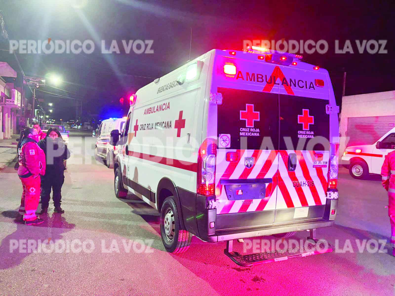 Accidente de ambulancia de la Cruz Roja en Monclova: sin lesionados