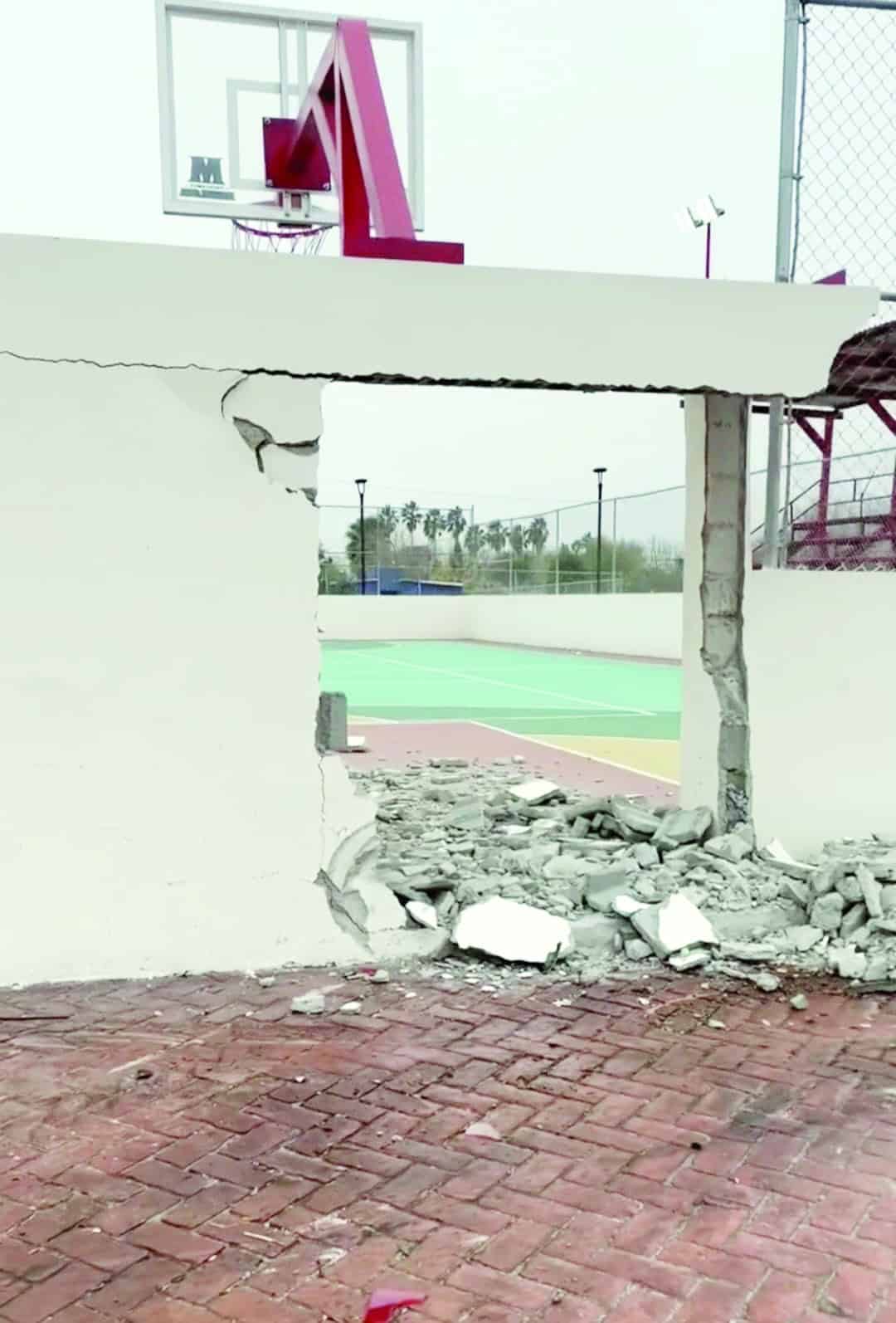 Identifican responsables de da&ntilde;os en infraestructura deportiva: Eleuterio L&oacute;pez