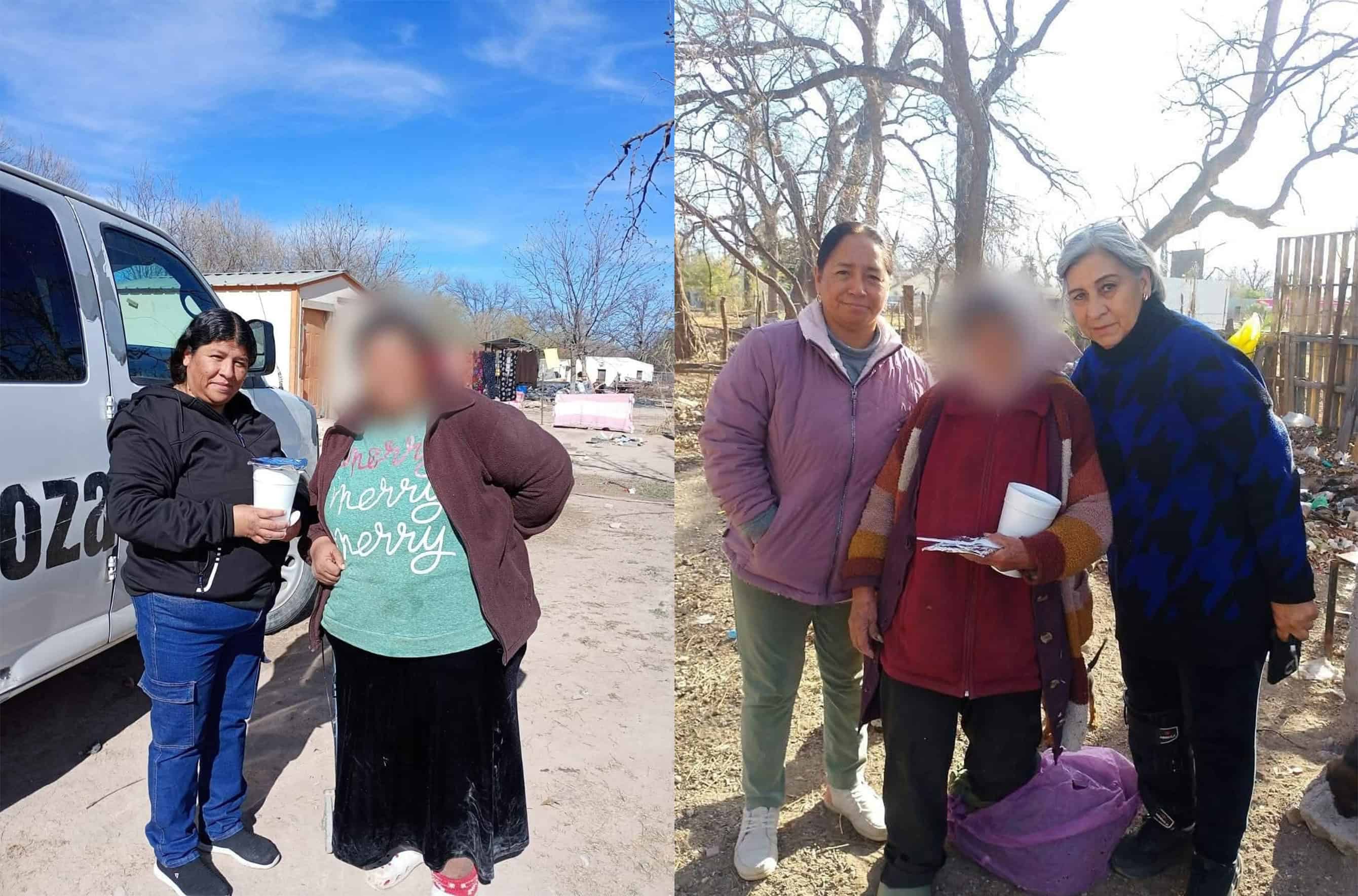 Solidaridad que abriga: entregan alimentos calientes en los Cinco Manantiales