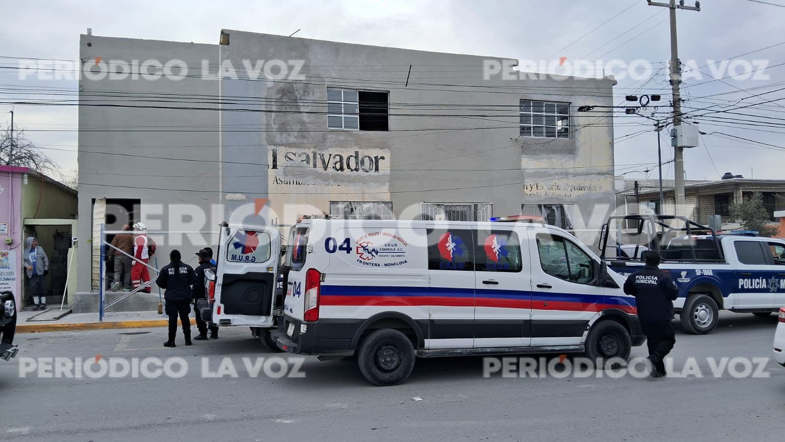 Obrero sufre descarga el&eacute;ctrica en Frontera