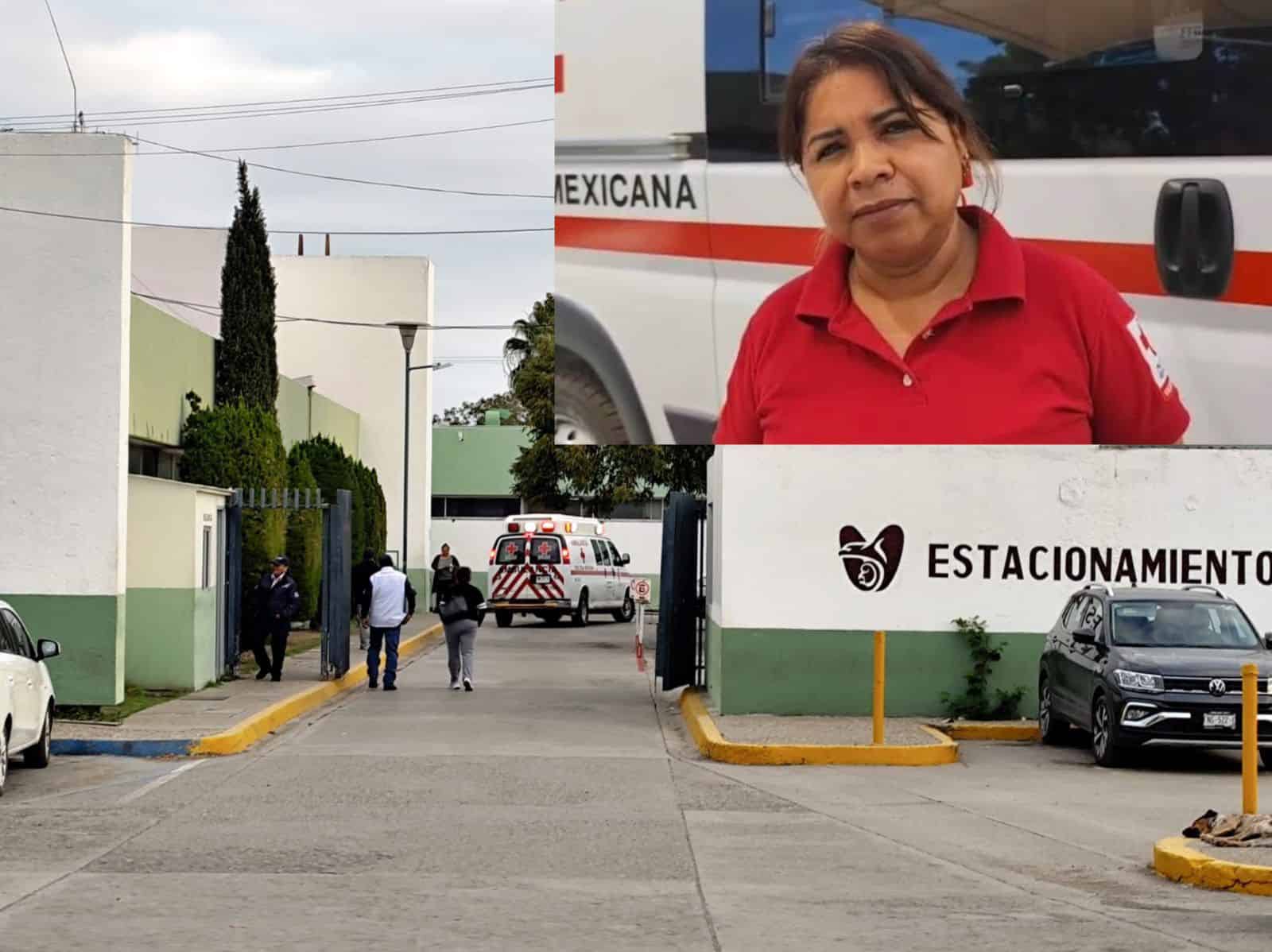 Socorristas de Cruz Roja Auxilian a adulto mayor