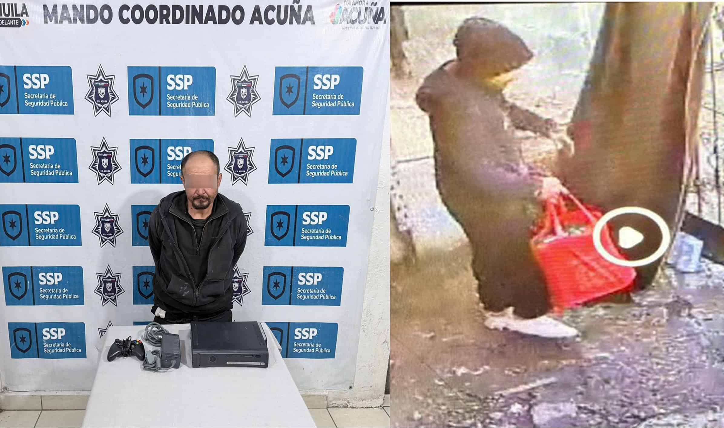 Detienen a presunto responsable de robos en la colonia Porvenir de Ciudad Acu&ntilde;a