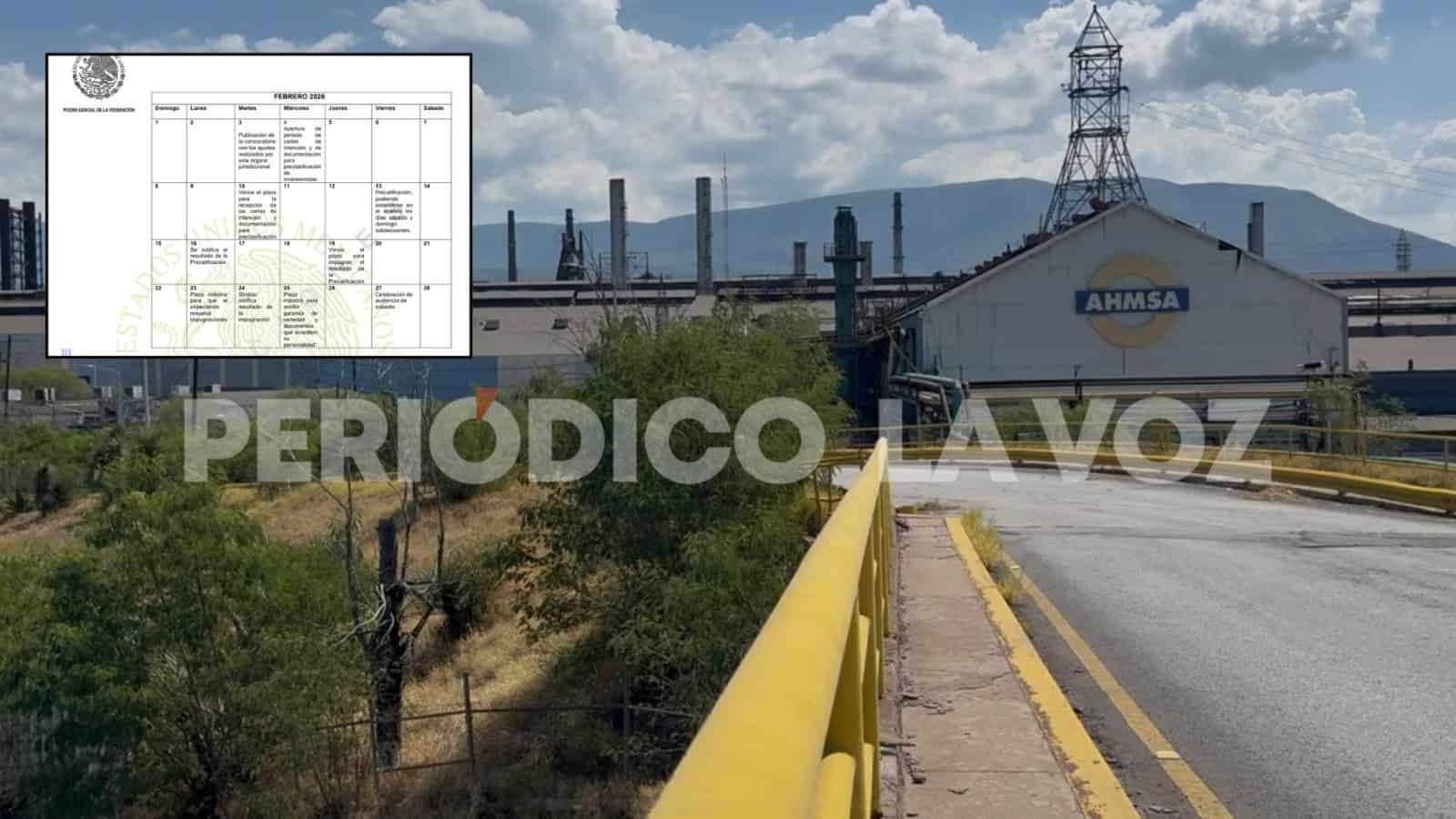 Subasta de AHMSA ya tiene fecha: ser&aacute; el 27 de febrero