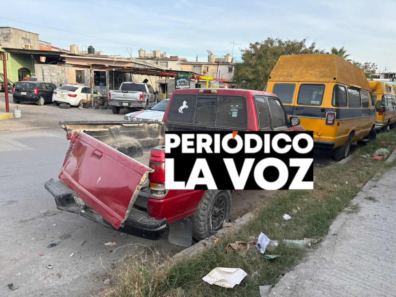 En la Loma Linda  Arremanga troca y escapa