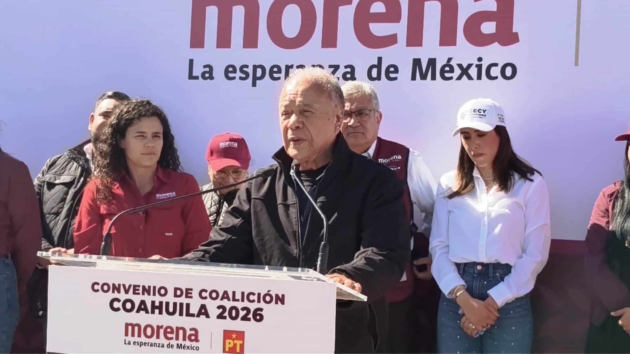 Coalici&oacute;n Morena-PT busca cambio en Congreso de Coahuila