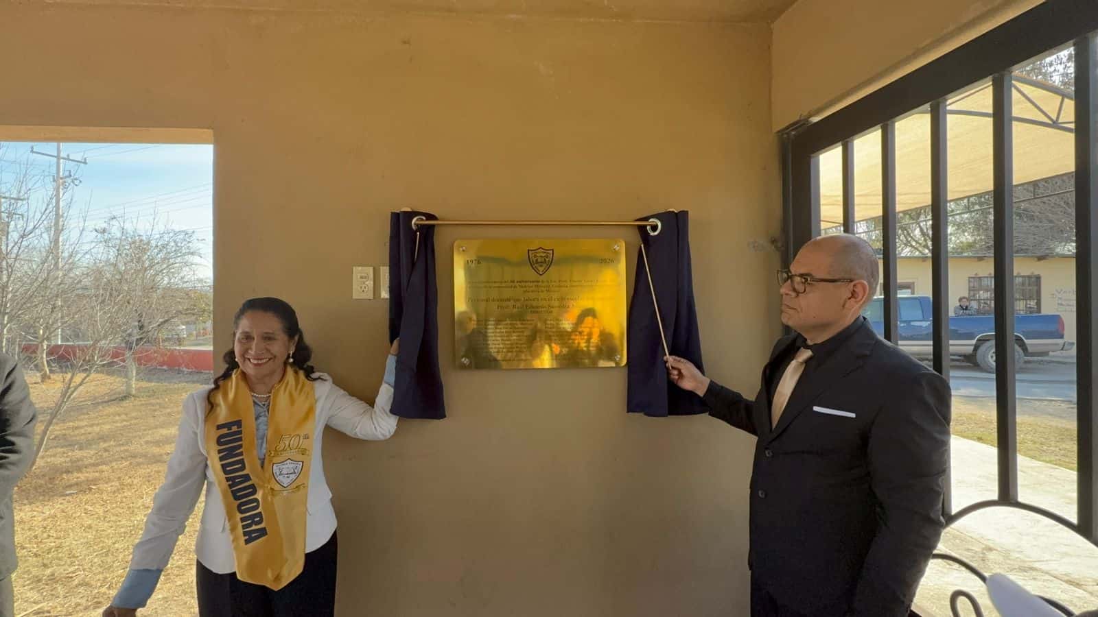 La Escuela Primaria Profesor Vicente Vald&eacute;s Vald&eacute;s celebra 50 a&ntilde;os en Melchor M&uacute;zquiz