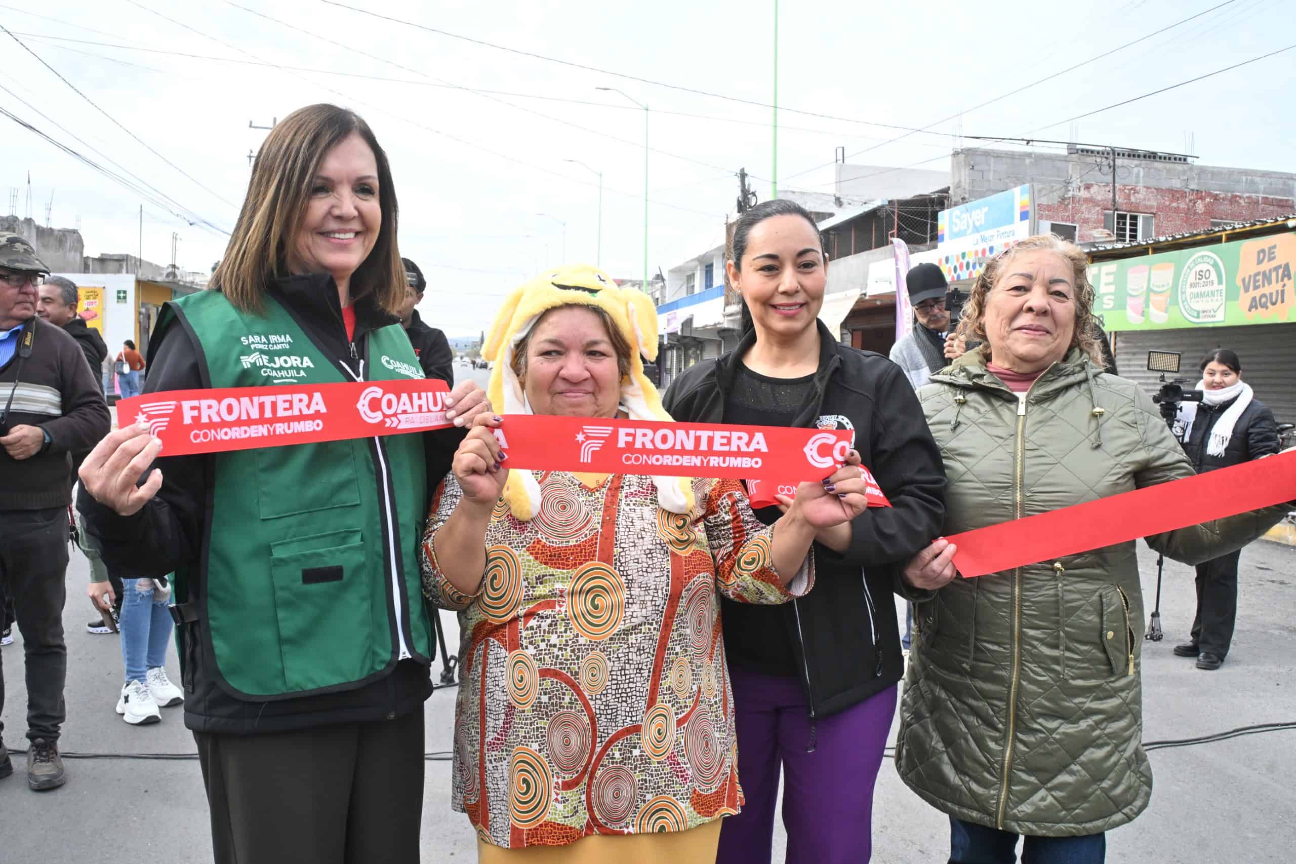 Sari P&eacute;rez presenta rehabilitaci&oacute;n de pavimento en la Zona Centro