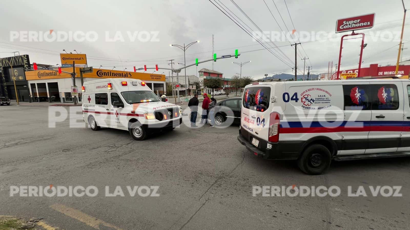 Accidente vehicular en Monclova: joven universitaria involucrada