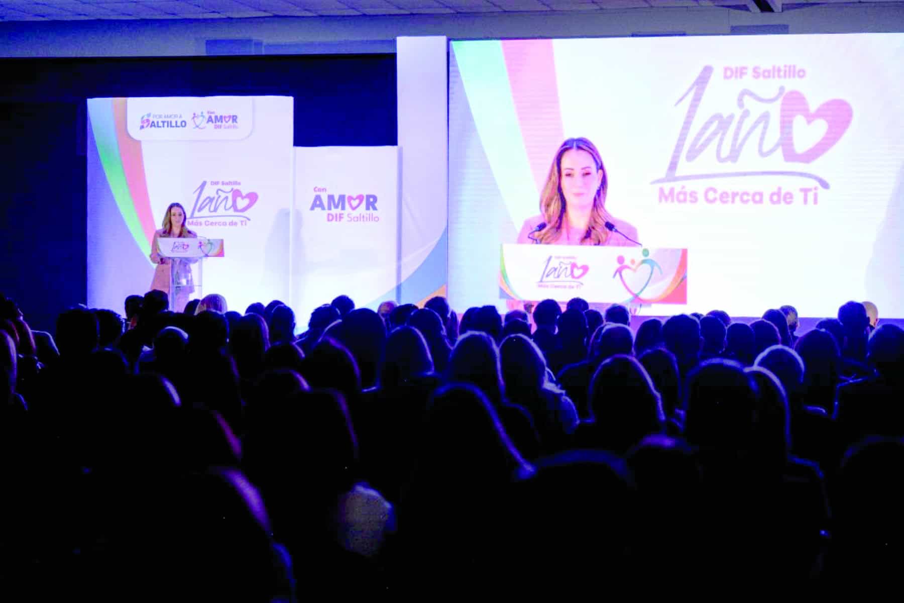 Luly L&oacute;pez Naranjo presenta logros del DIF Saltillo: atenci&oacute;n a la comunidad