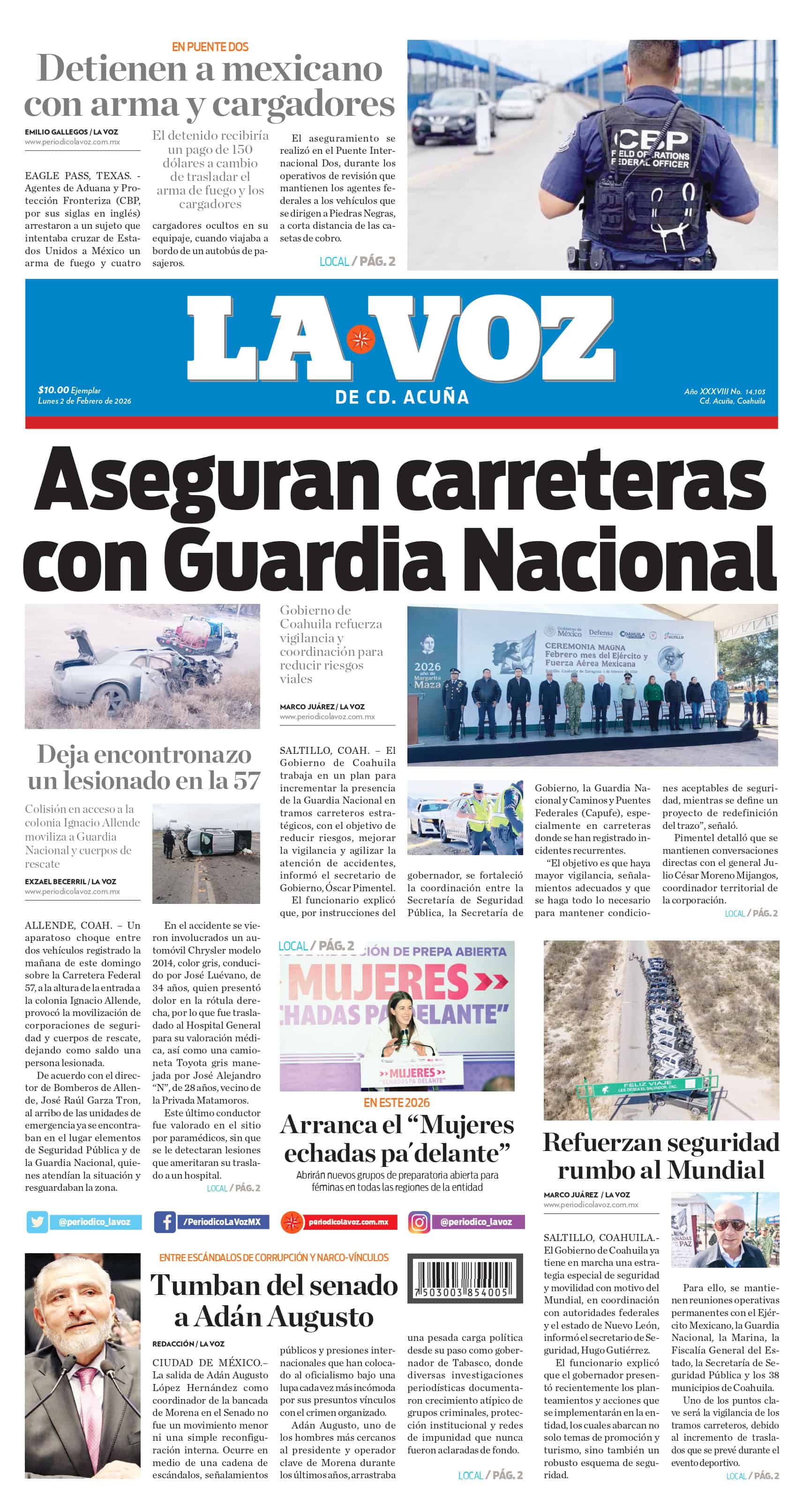 Portada Acu&ntilde;a