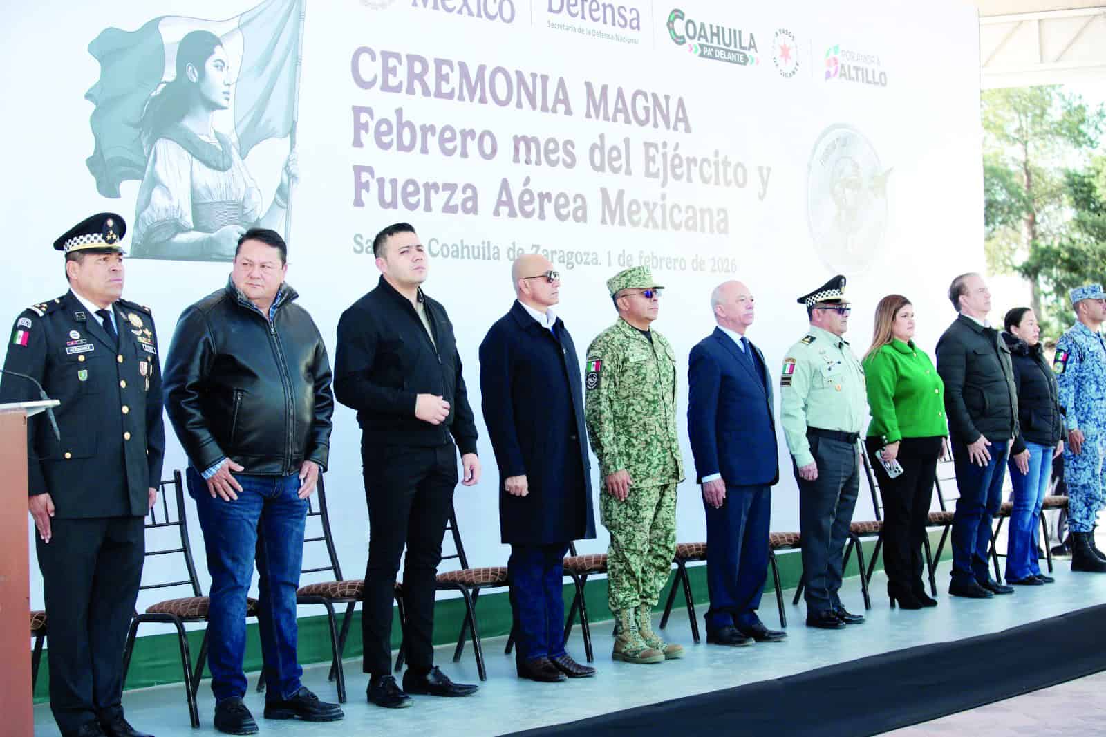 Respalda Coahuila a Fuerzas Armadas