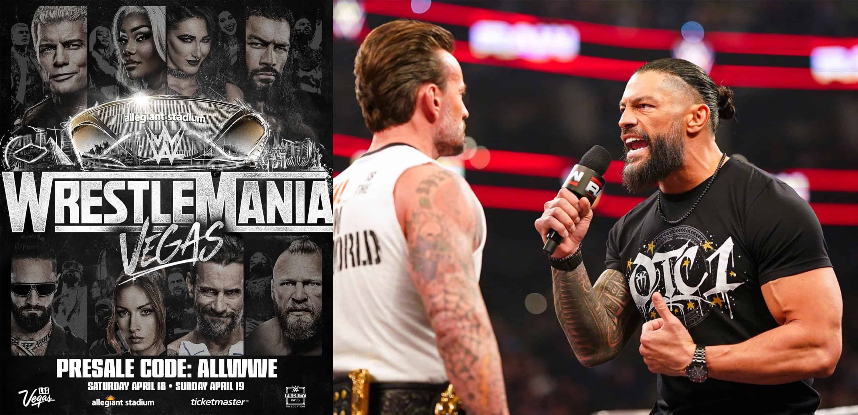Roman Reigns elige a CM Punk rumbo a WrestleMania 42