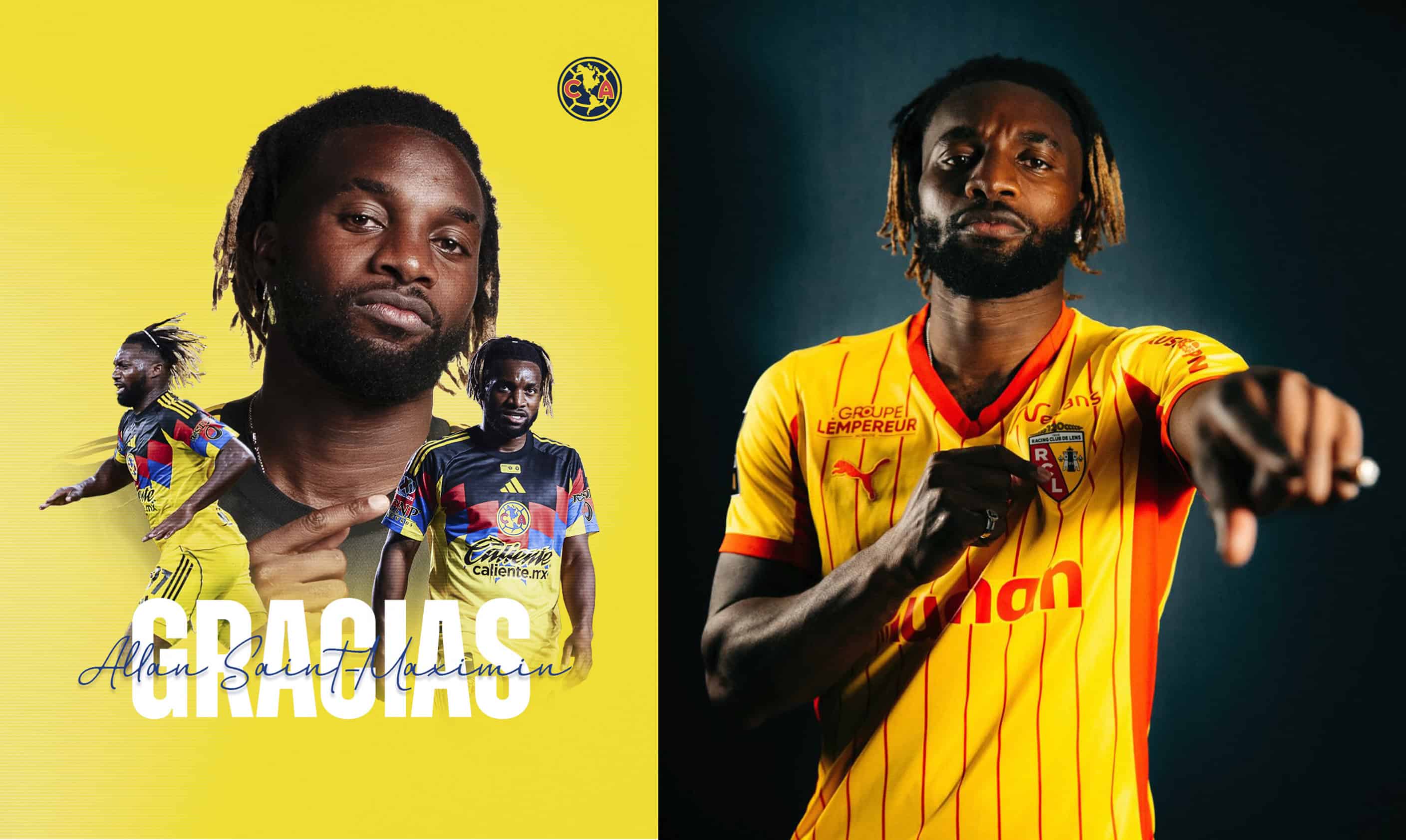 Allan Saint-Maximin, ex del Am&eacute;rica, vuelve a ser v&iacute;ctima de racismo, ahora en el RC Lens