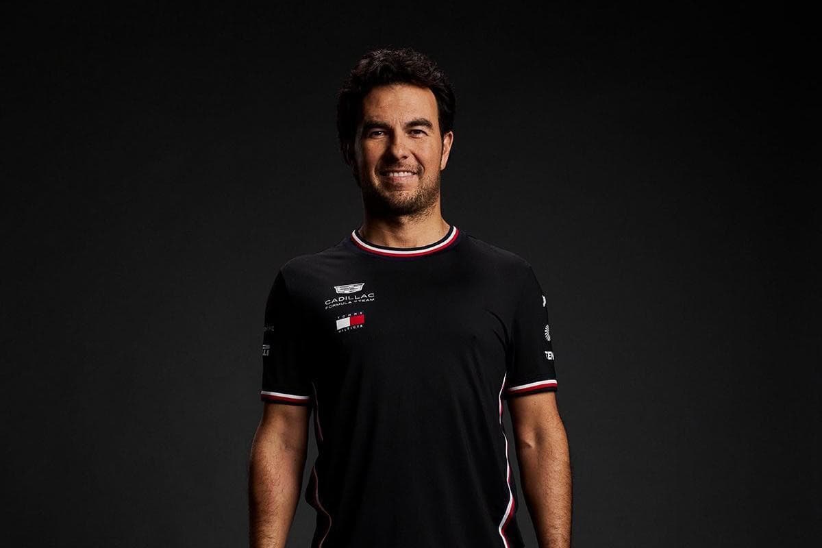 Sergio P&eacute;rez y Cadillac lanzan su l&iacute;nea de ropa oficial de F&oacute;rmula 1