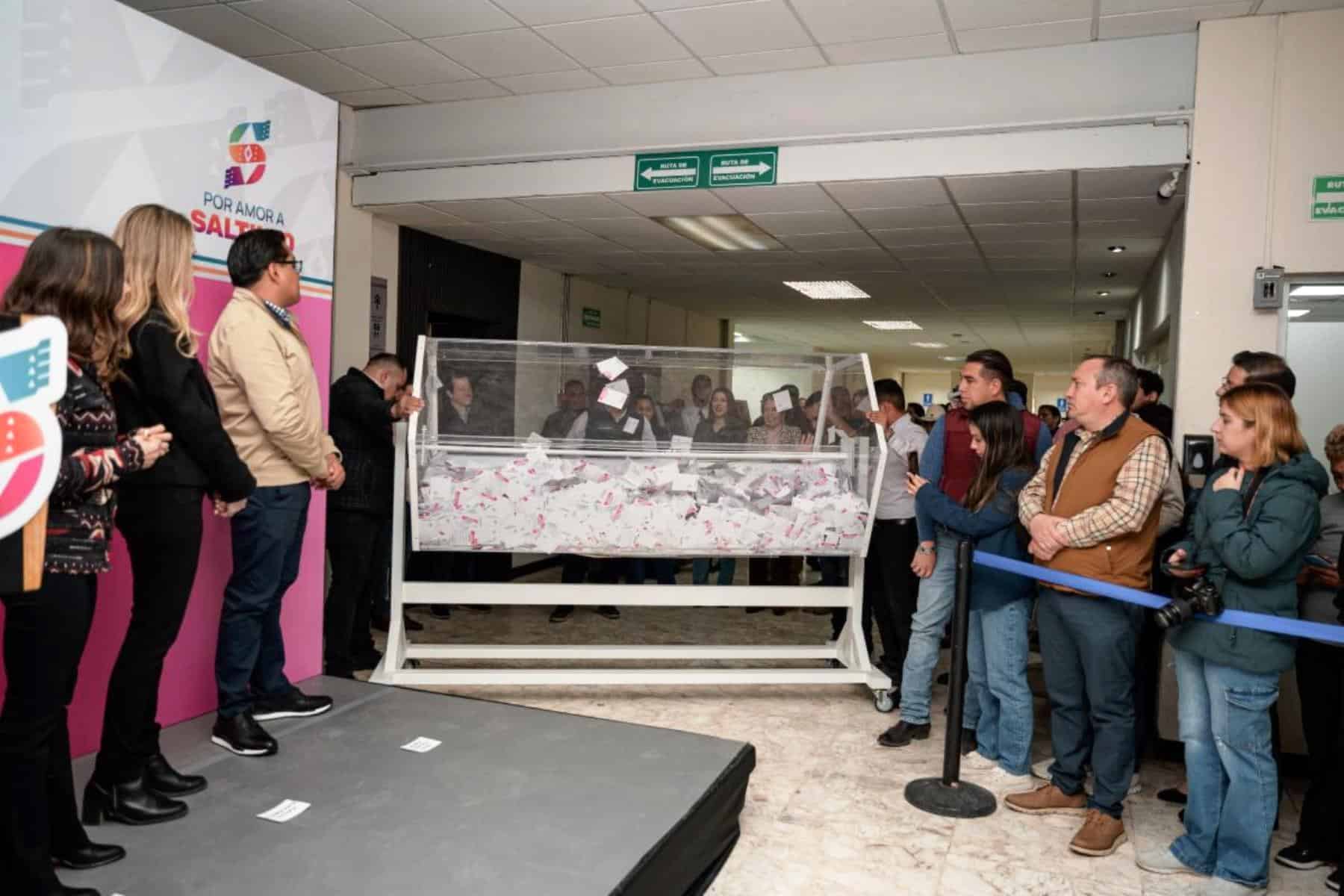 Alcalde de Saltillo convoca a sorteo Por Amor a Saltillo