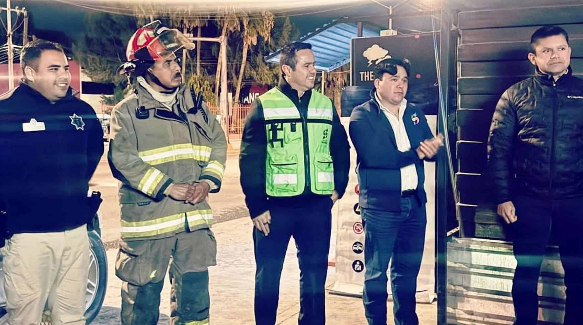 Gobierno Municipal de Saltillo realiza performance para promover seguridad vial