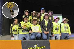 Arrasan nigropetenses  en robótica LEGO