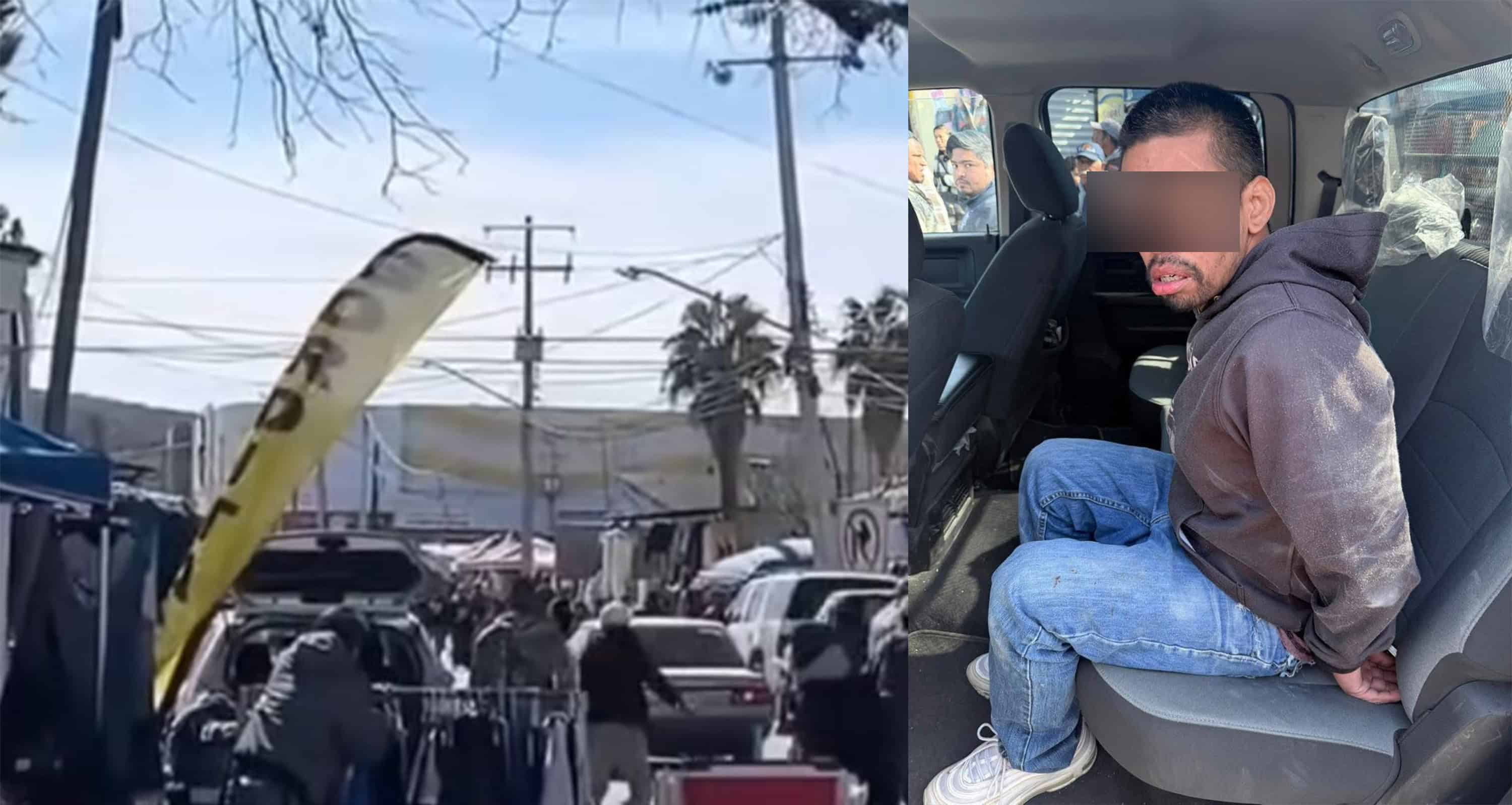 Ri&ntilde;a en mercado de pulgas deja un muerto en Ciudad Acu&ntilde;a