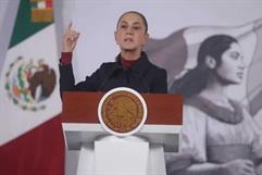 Claudia Sheinbaum rechaza acusaciones de Trump sobre cárteles en México