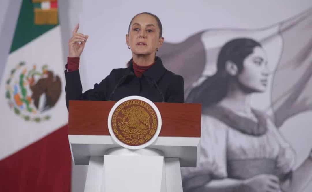 Claudia Sheinbaum rechaza acusaciones de Trump sobre c&aacute;rteles en M&eacute;xico