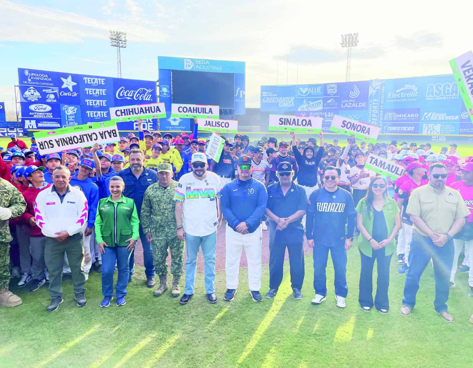 Inauguran Campeonato Nacional de B&eacute;isbol U-15 en Monclova
