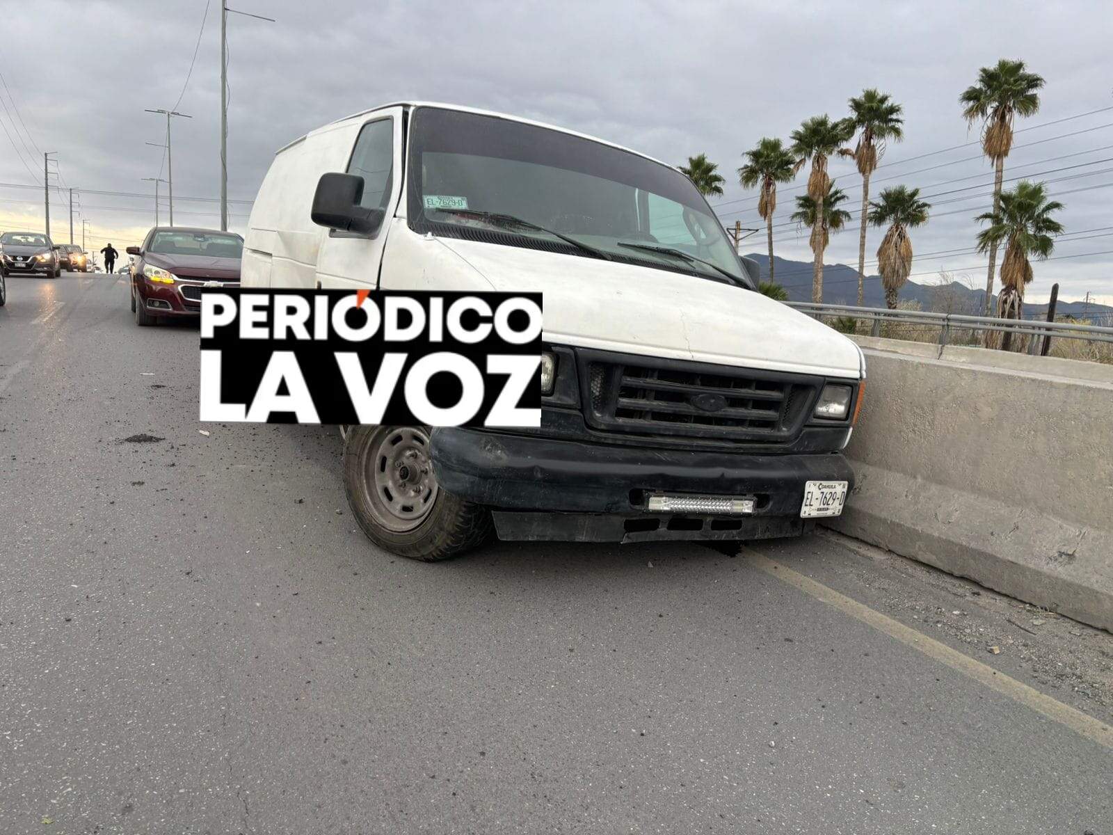 Causa carambola en el puente de AHMSA