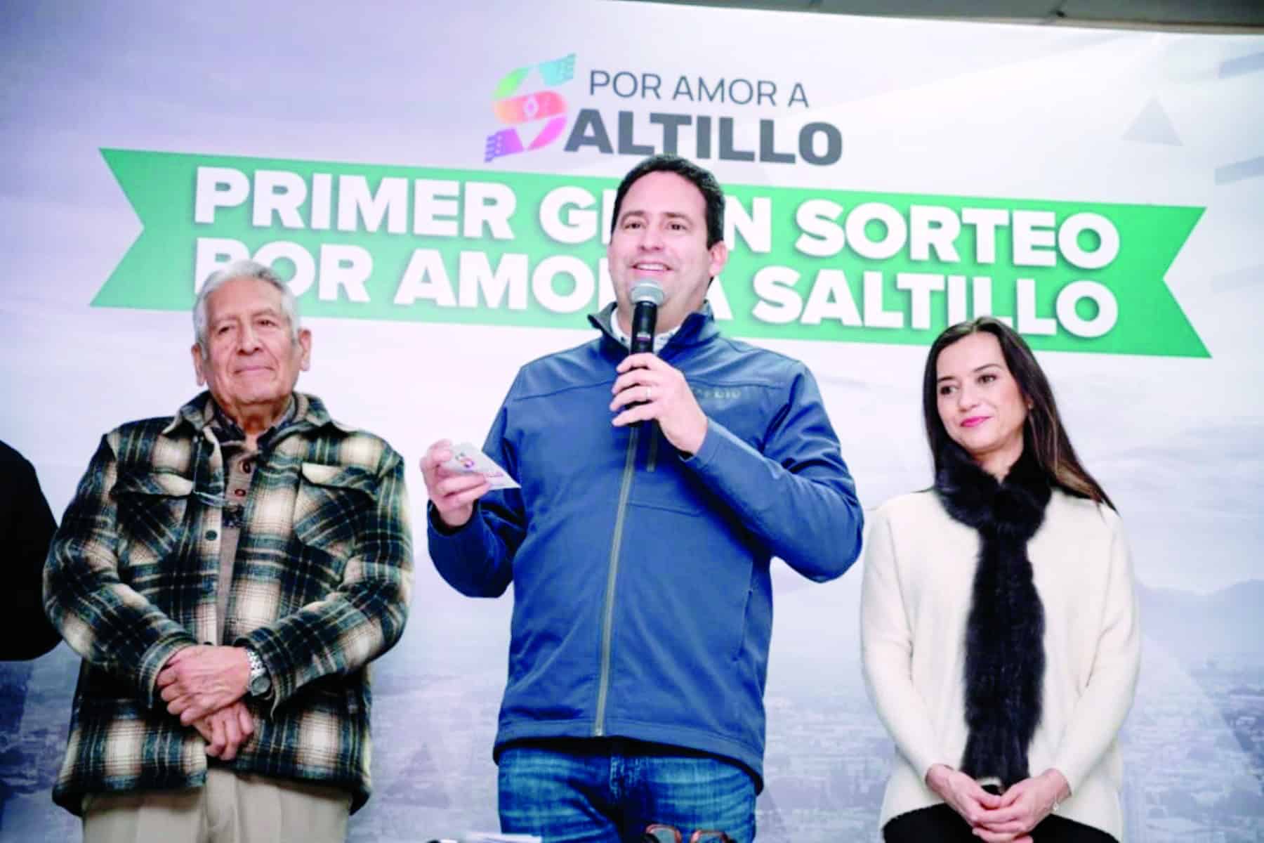 Saltillenses premiados con 100 mil pesos en Sorteo Por Amor a Saltillo 2026