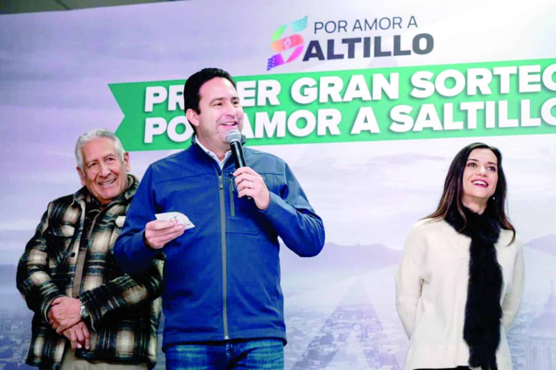 Saltillenses premiados con 100 mil pesos en Sorteo Por Amor a Saltillo 2026