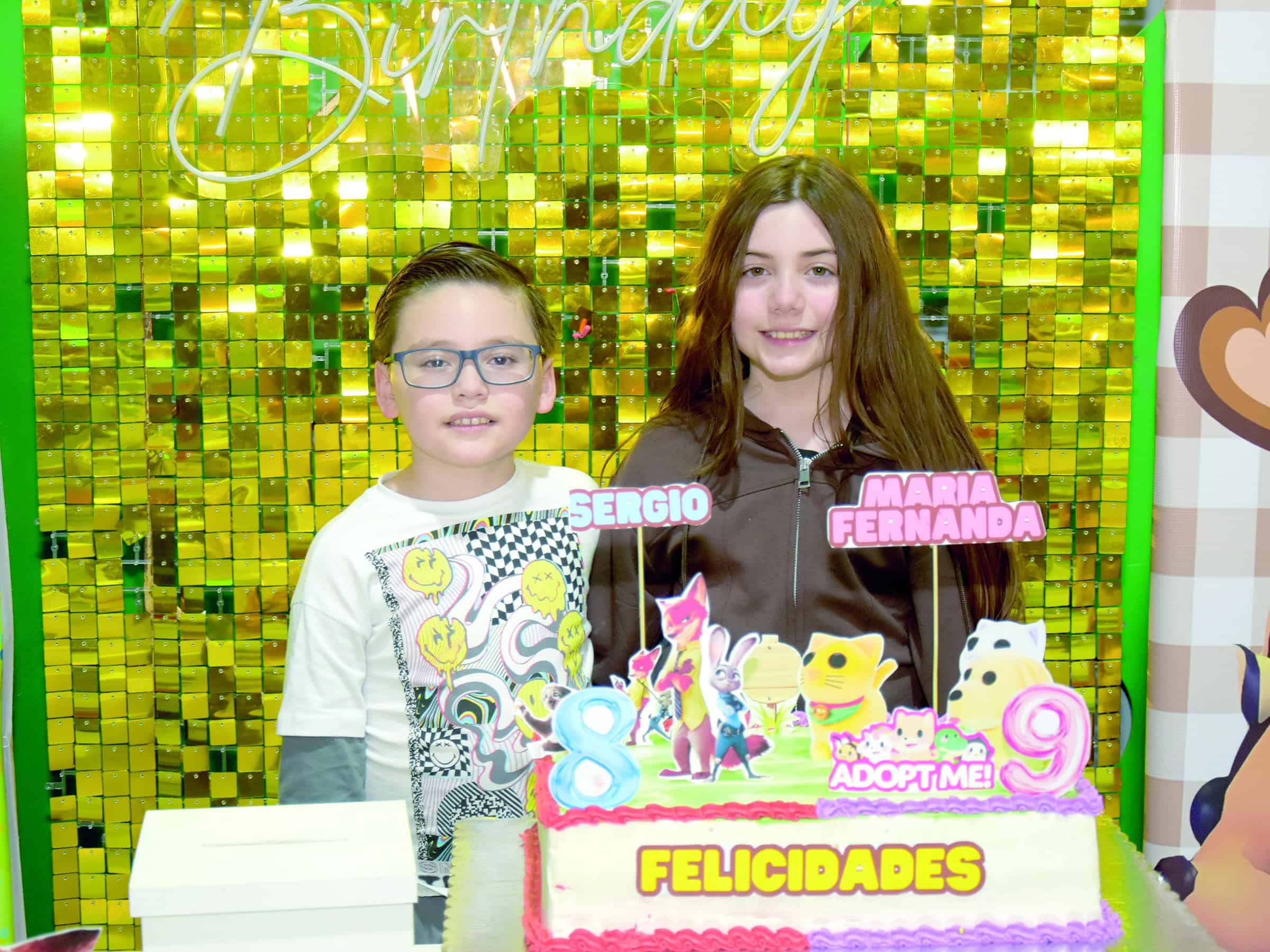 Sergio P&eacute;rez y Mar&iacute;a Fernanda L&oacute;pez celebran sus cumplea&ntilde;os