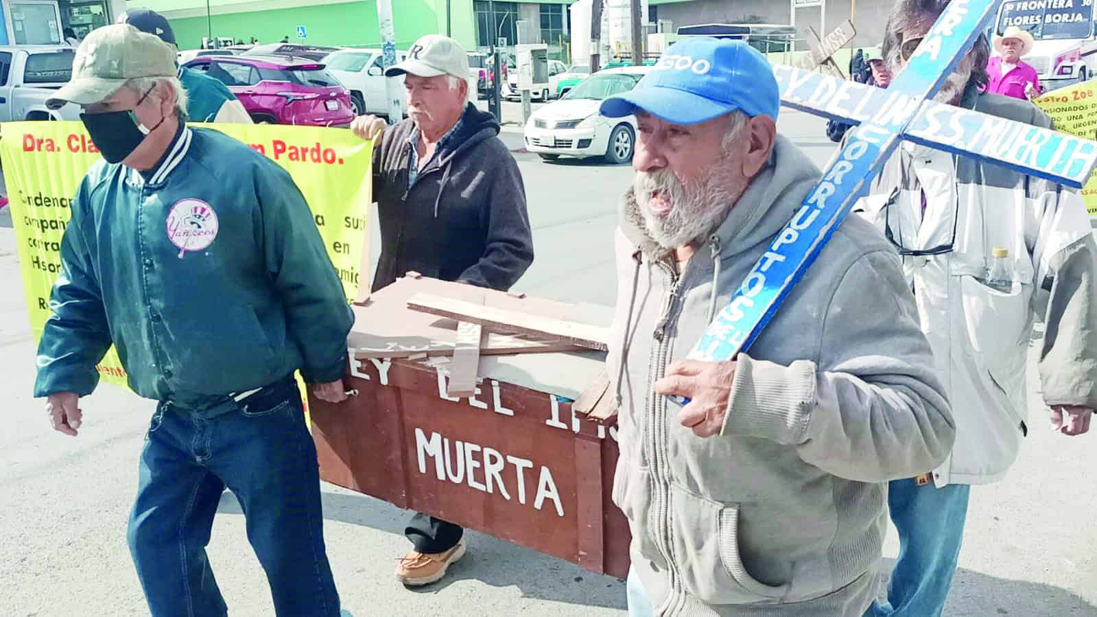 Marcha pac&iacute;fica de pensionados del IMSS: Demandas por pensiones dignas