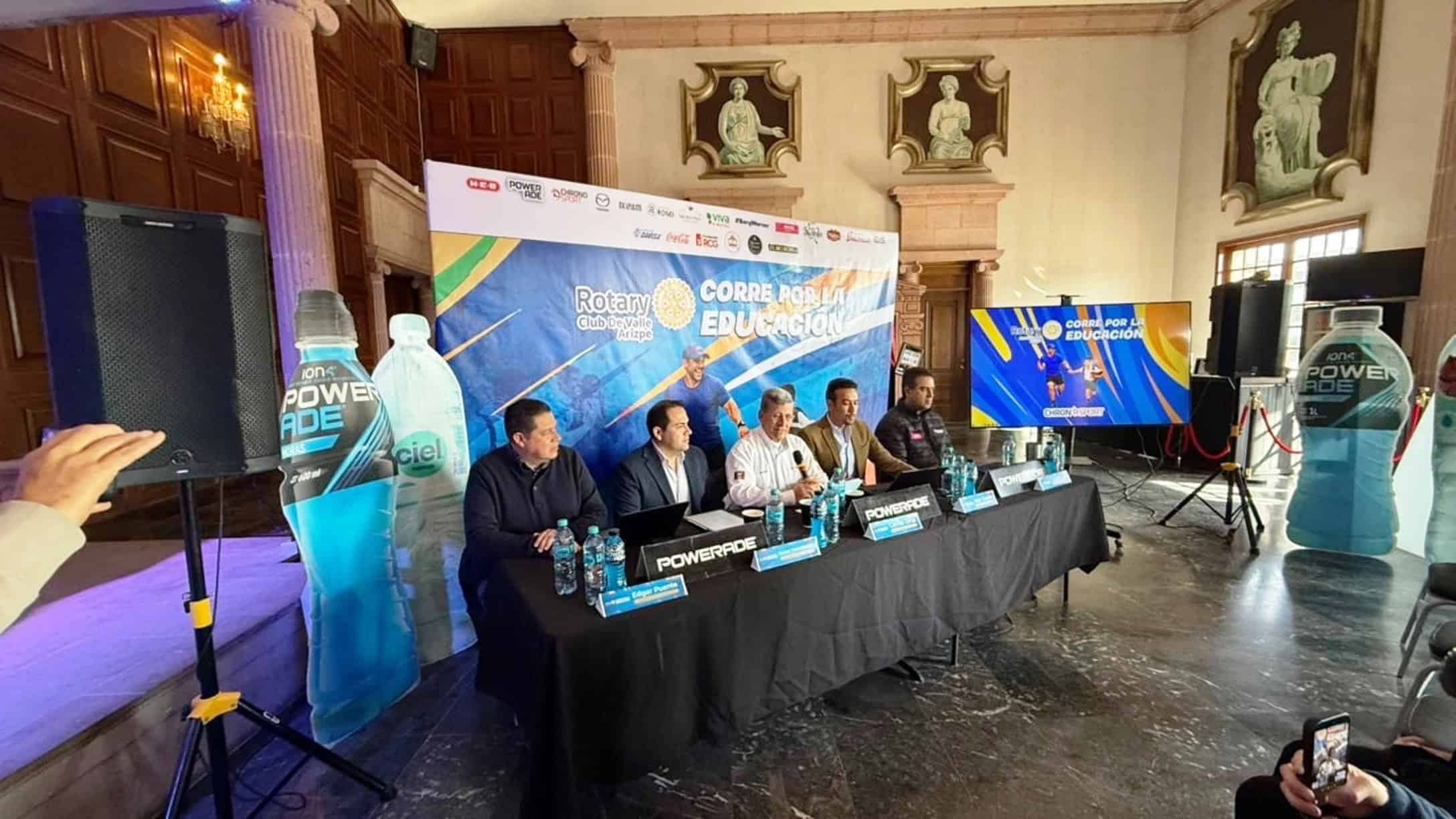 Rotary Club del Valle de Arizpe organiza carrera en Saltillo: Corre por la Educaci&oacute;n 2026