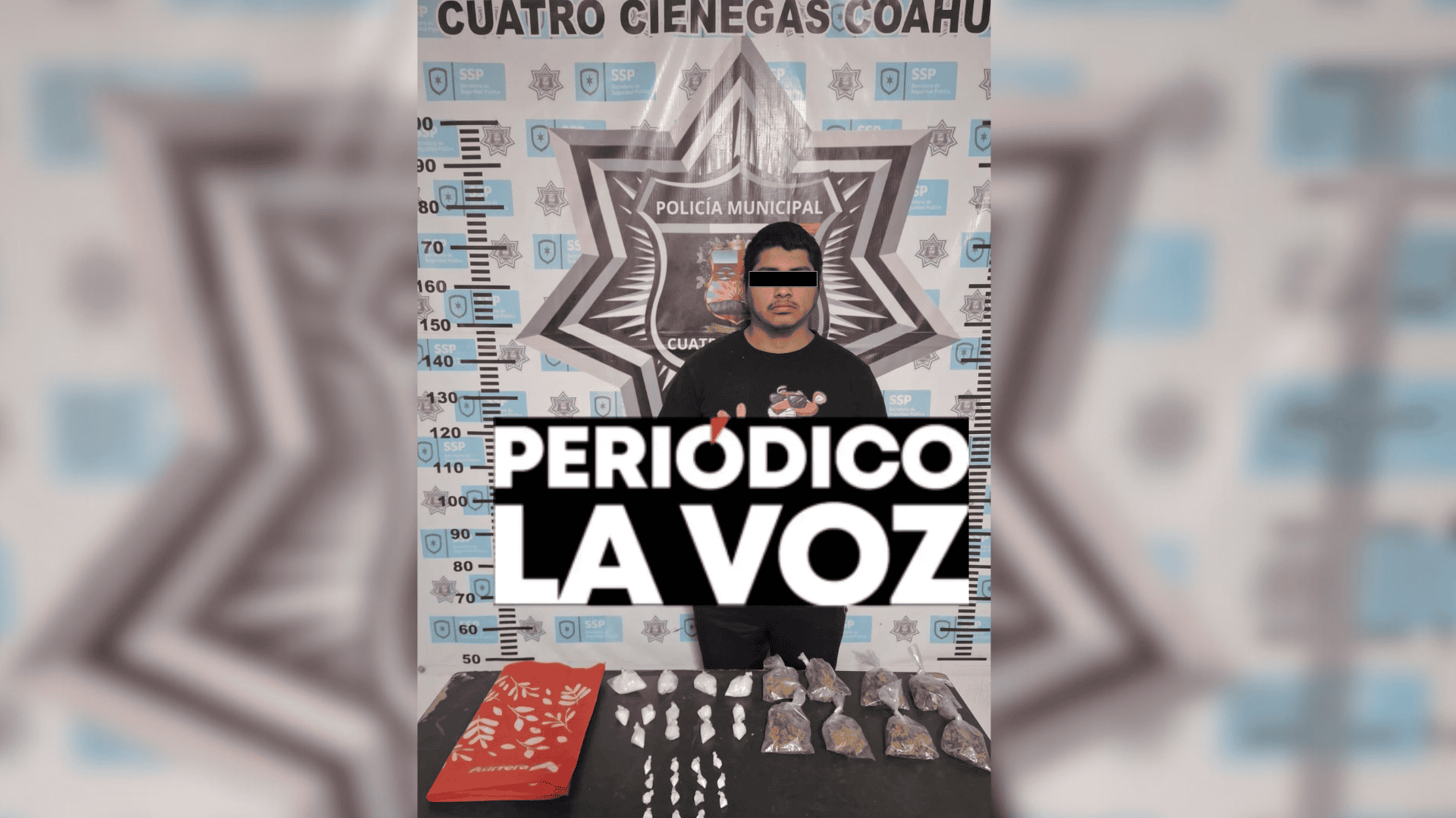 En Cuatro Ci&eacute;negas   Detienen a puchador