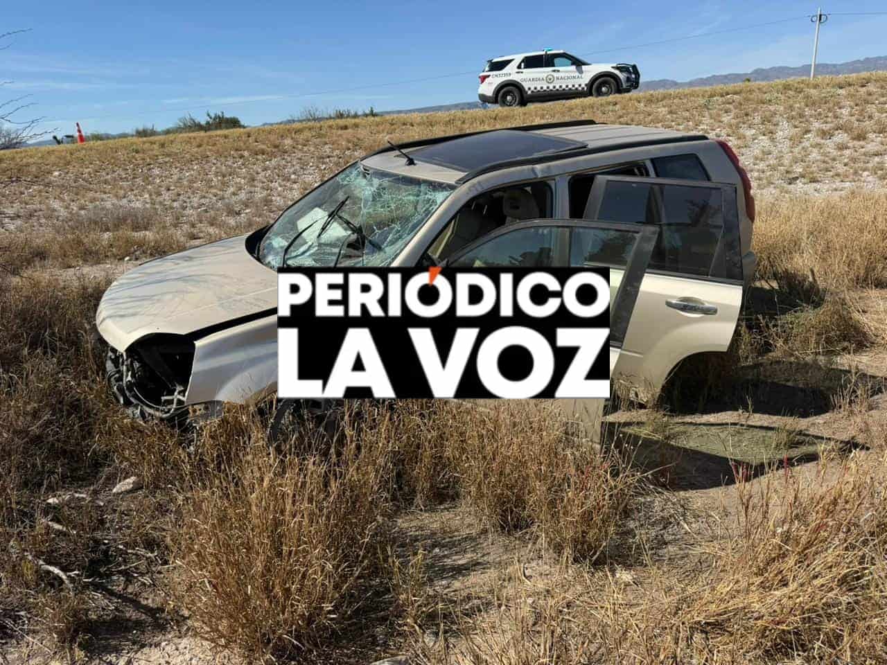 Vuelca ex Ministerio P&uacute;blico  en la carretera federal 57