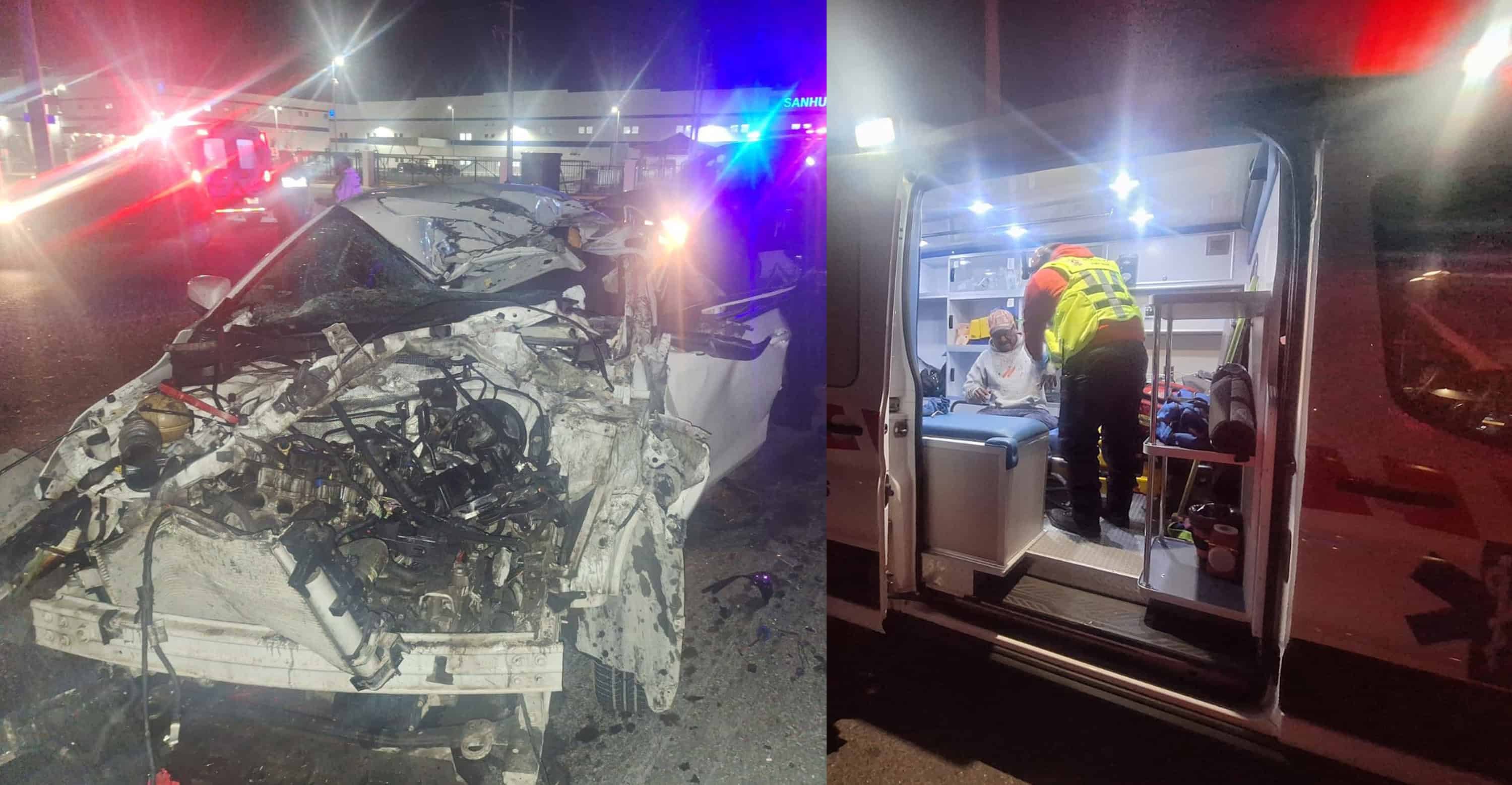 Tr&aacute;iler se da a la fuga tras brutal choque en el libramiento &Oacute;scar Flores Tapia