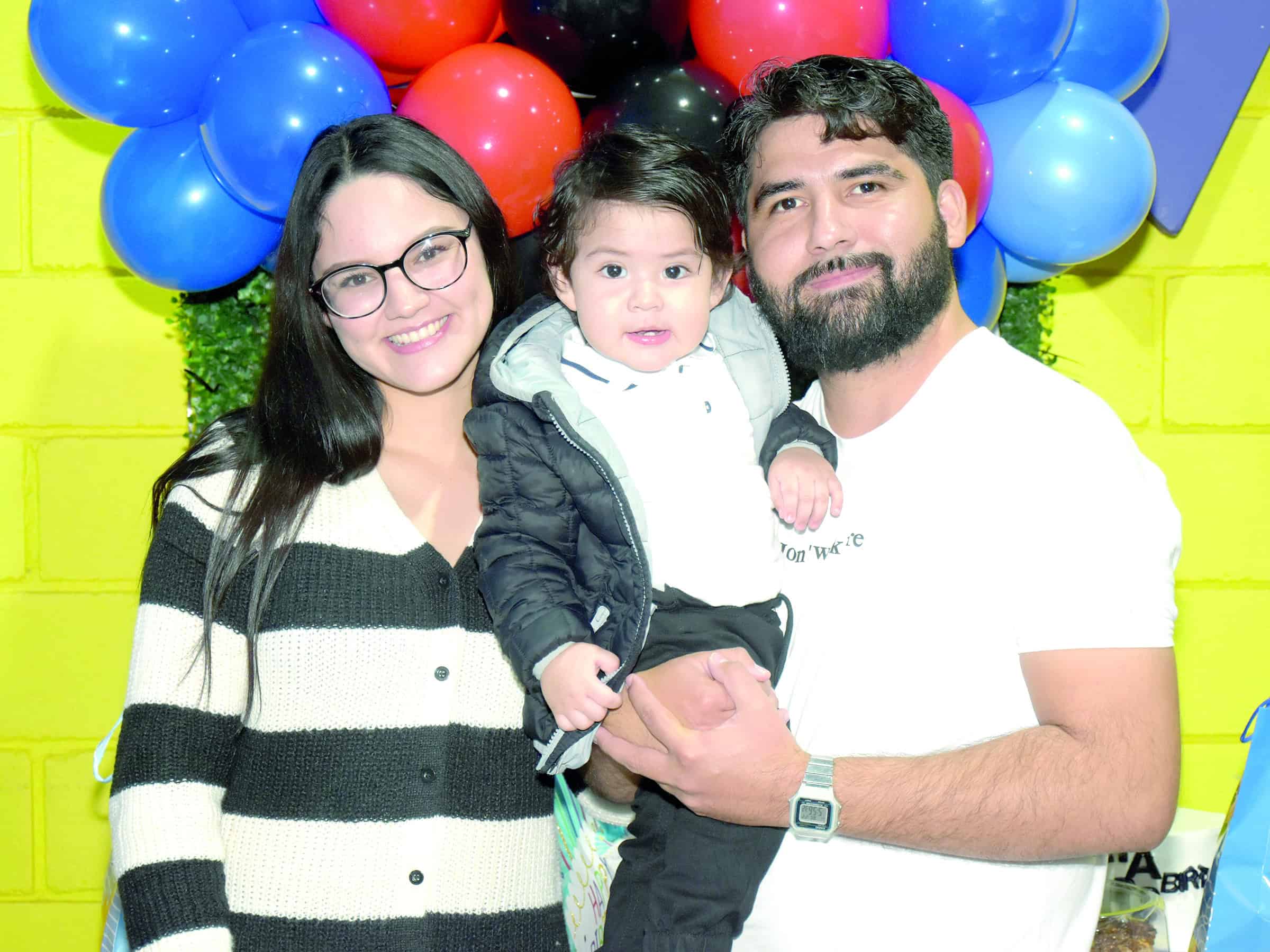 Mael Tovar celebra su primer cumplea&ntilde;os en familia
