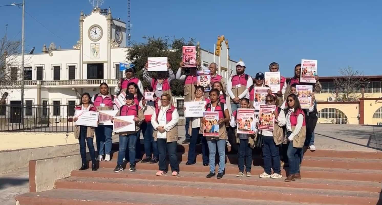 INE da banderazo a capacitaci&oacute;n electoral en Sabinas