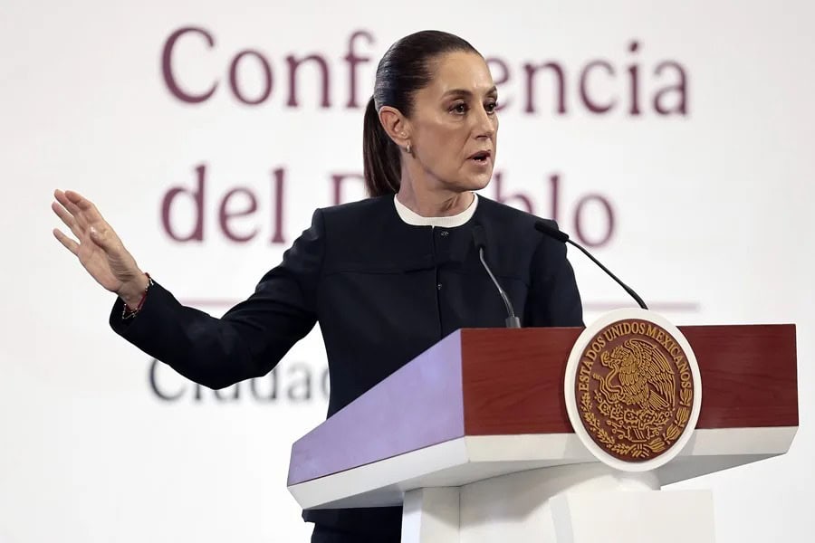 Claudia Sheinbaum pide aclaraci&oacute;n sobre armas en manos de narcos