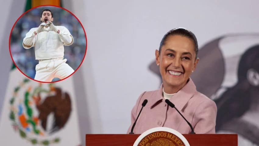 Claudia Sheinbaum destaca mensaje de amor de Bad Bunny en el Super Bowl 2026