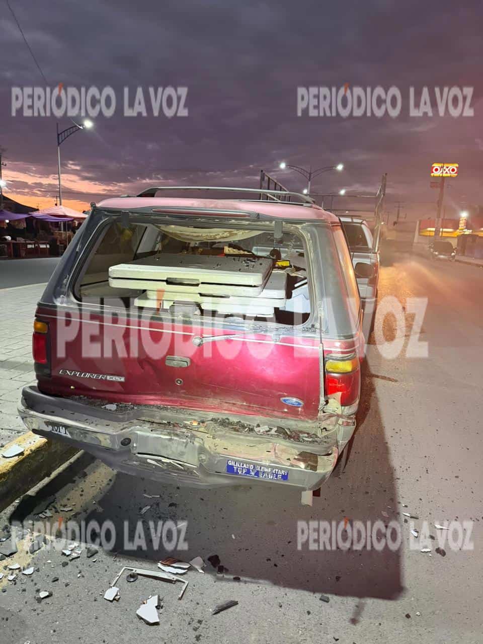 Conductor ebrio provoca carambola en Monclova y se da a la fuga