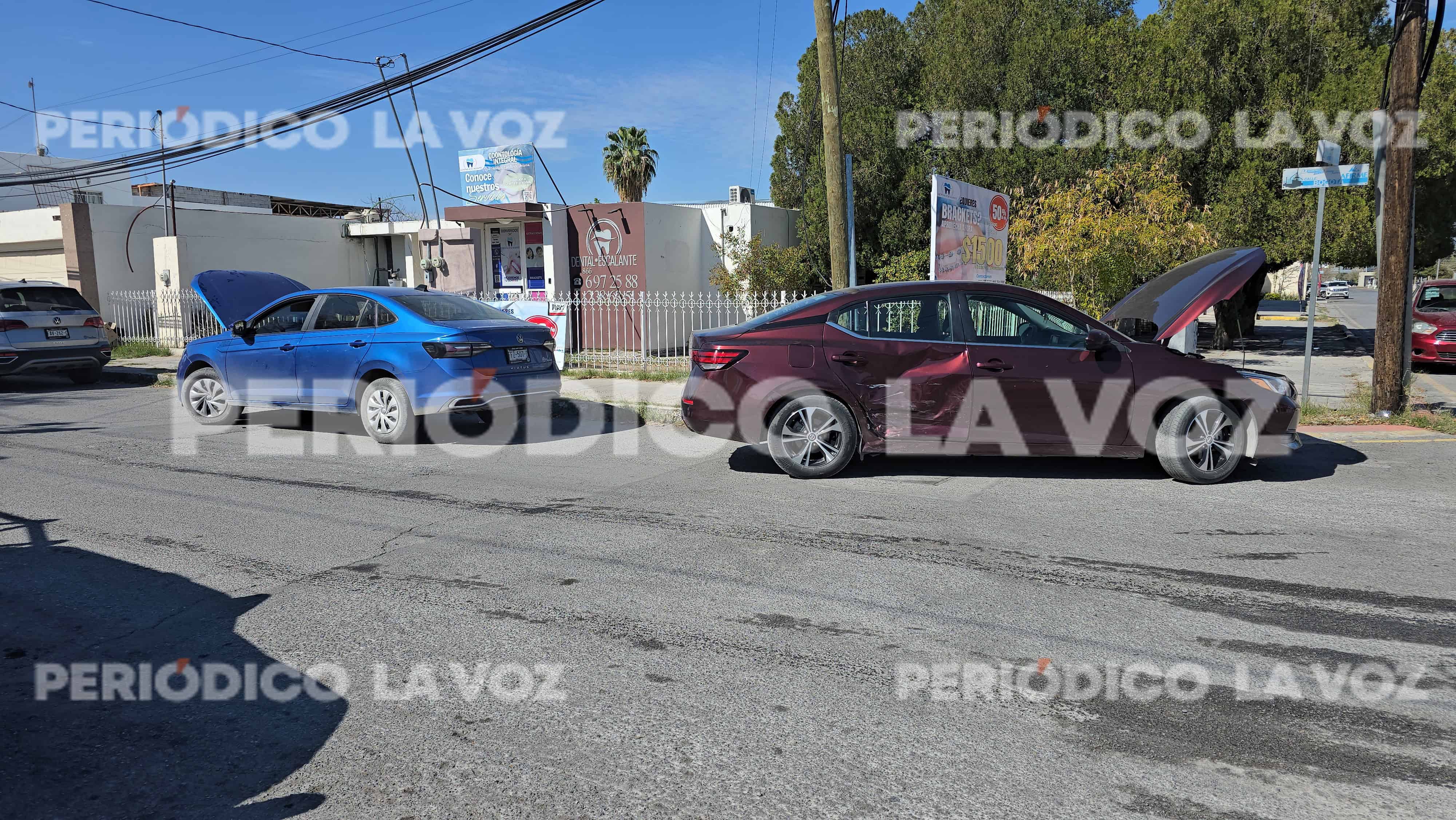 Incidente vial en Monclova: accidente en bulevar Francisco I. Madero