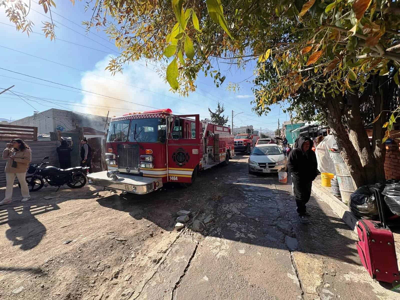 Tejaban se incendia en Saltillo: no hay heridos